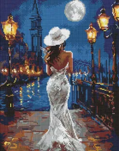 Diamond mosaic - Near the pier ©art_selena_ua