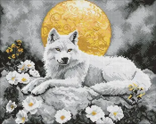 Алмазна мозаїка - Під світлом місяця ©art_selena_ua