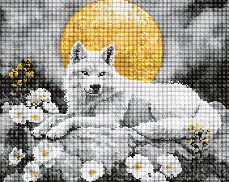 Diamond mosaic - Under the moonlight ©art_selena_ua