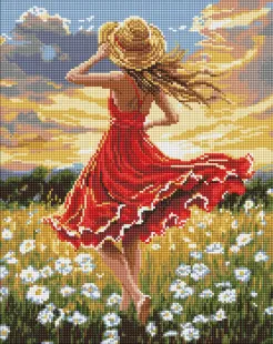 Diamond mosaic - Dance in the field ©art_selena_ua