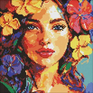 Алмазна мозаїка - Тропічна мрія ©art_selena_ua