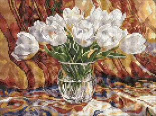 Алмазна мозаїка - Тюльпановий спокій ©art_selena_ua