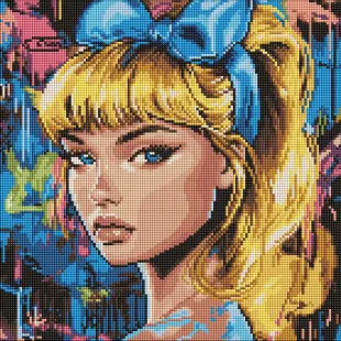 Алмазная мозаика - Современная Золушка ©art_selena_ua