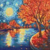 Алмазная мозаика - Осенняя ночь ©art_selena_ua