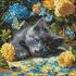 Алмазная мозаика - Котенок голубоглазый ©art_selena_ua