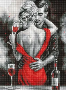 Алмазна мозаїка - Червоне кохання ©art_selena_ua