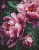 Diamond mosaic - Pink peonies in the rain ©art_selena_ua