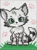 Diamond mosaic without frame - Fluffy miracle ©art_selena_ua