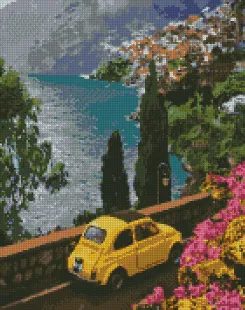 Diamond Mosaic - A trip to the sea 