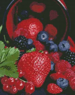 Diamond Mosaic - Berry mix 