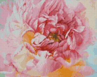 Diamond Mosaic - Gentle peony