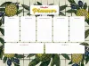 Magnetic planner with diamond mosaic - Lemons ©art_selena_ua