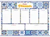 Magnetic planner with diamond mosaic - Pattern ©art_selena_ua