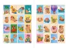 Coloring book with stickers - Capybara on Vacation
