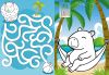 Книжка-розмальовка зі стікерами - Капібара на канікулах