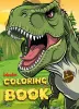 Coloring book with stickers - World of Predatory Dinosaurs