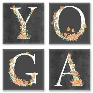 Набор для росписи по номерам - YOGA, лофт