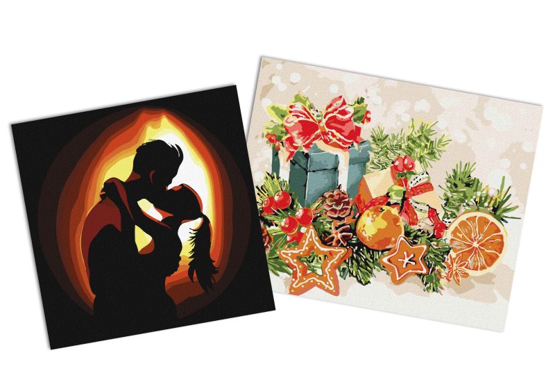 Sets of paintings - "Fairy tale " & "Flame of love"