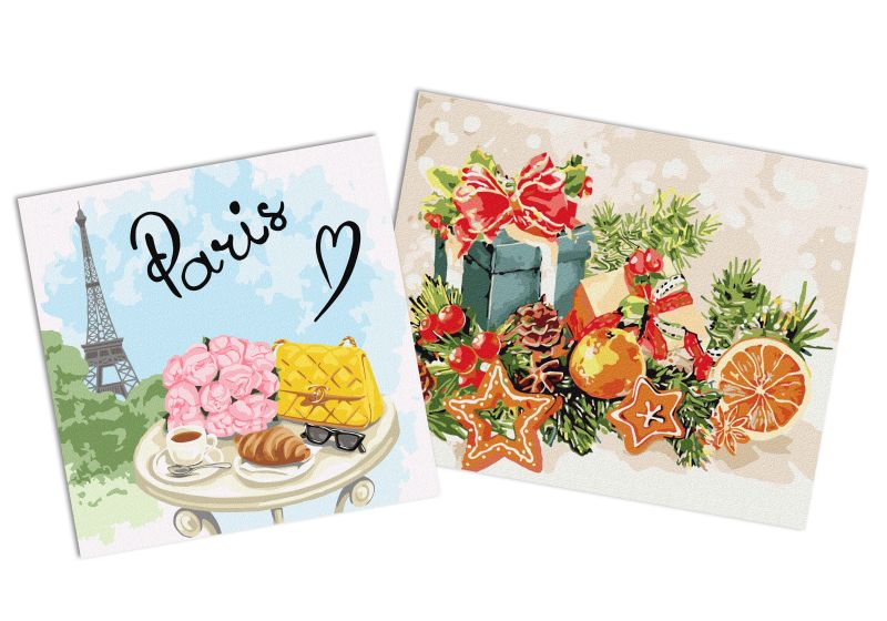 Sets of paintings - "Fairy tale " & "Morning in Paris"