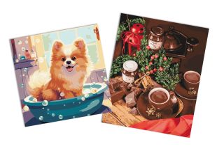 Sets of paintings - "Home comfort " & "Little fluffy"