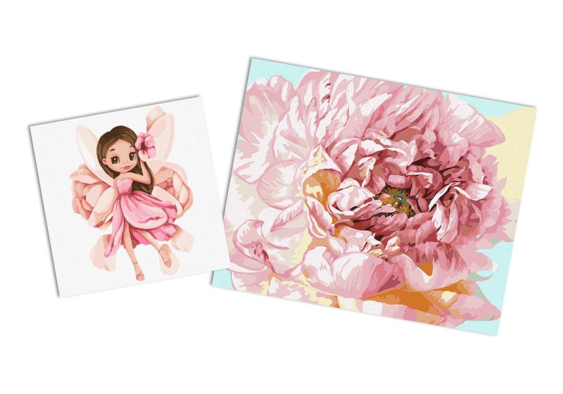 Sets of paintings - "Gentle peony" & "Exquisite sorceress"