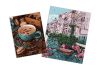 Sets of paintings - "In the arms of Italy " & "Still life with coffee"