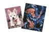 Sets of paintings - "Element of water " & "Playful puppy"