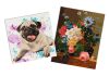 Sets of paintings - "Fantasies of the garden" & "Favorite pug"
