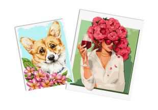 Sets of paintings - "Blooming mood" & "Spring joy"
