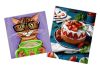Sets of paintings - "Ripe strawberry" & "Striped barista"
