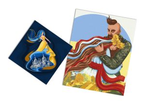 Комплект картин - "Не бойся, ты под защитой" и "Берегиня г. Ковель"