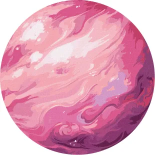 Картина по номерам - Планета Мечта Glow Art з подсветкой