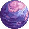 Картина по номерам - Планета Счастье Glow Art з подсветкой