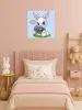 Painting by numbers - Bunny with hydrangeas ©art_selena_ua