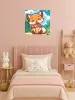 Painting by numbers - Summer. Fox with ice cream ©art_selena_ua