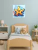 Painting by numbers - Summer. A cheerful starfish ©art_selena_ua