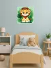 Painting by numbers - A cheerful lion cub ©art_selena_ua