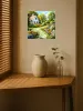 Painting by numbers - Flowers near the hut ©art_selena_ua