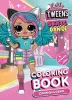Coloring book with stickers - Skate Dance Tweens