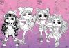 Книжка-раскраска со стикерами - Skate Dance 2 Tweens