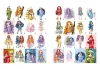 Книжка-розмальовка зі стікерами - Rainbow High Winter Break