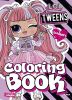 Книжка-раскраска со стикерами - Tweens Ali Dance