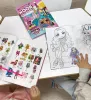Coloring book with stickers - Rainbow High Winter Break