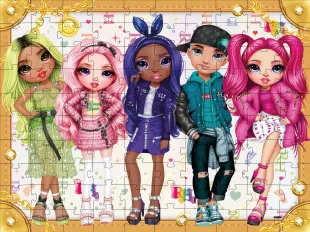 Пазлы Rainbow High Shine, 100 элементов