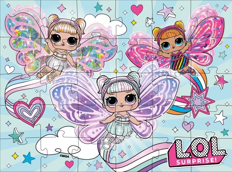 Пазли L.O.L Surprise! Fairies, 30 елементів