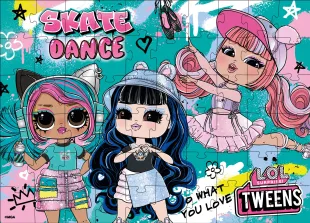 Пазли L.O.L. Surprise! Tweens Skate Dance, 60 елементів