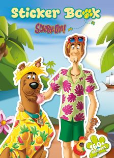 Стікербук з наліпками - Scooby-Doo: Пригоди Скубі ©Warner Bros.