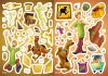 Стікербук з наліпками - Scooby-Doo: Пригоди Скубі ©Warner Bros.